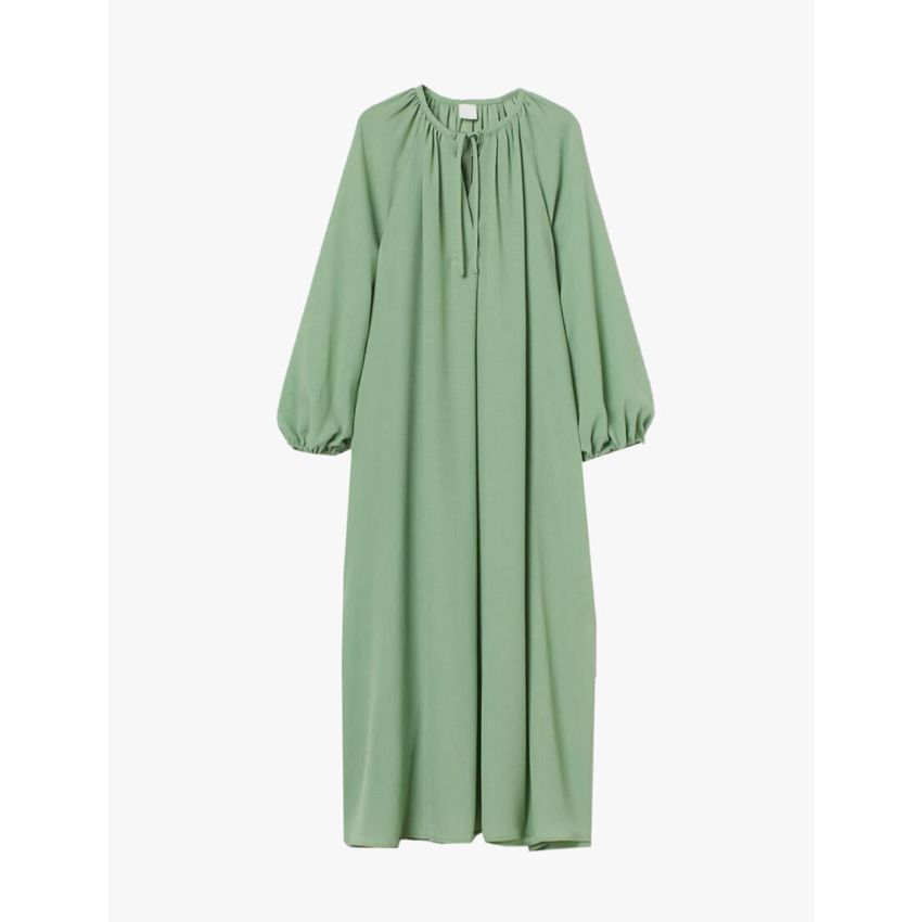 Long-sleeve Maxi Dress