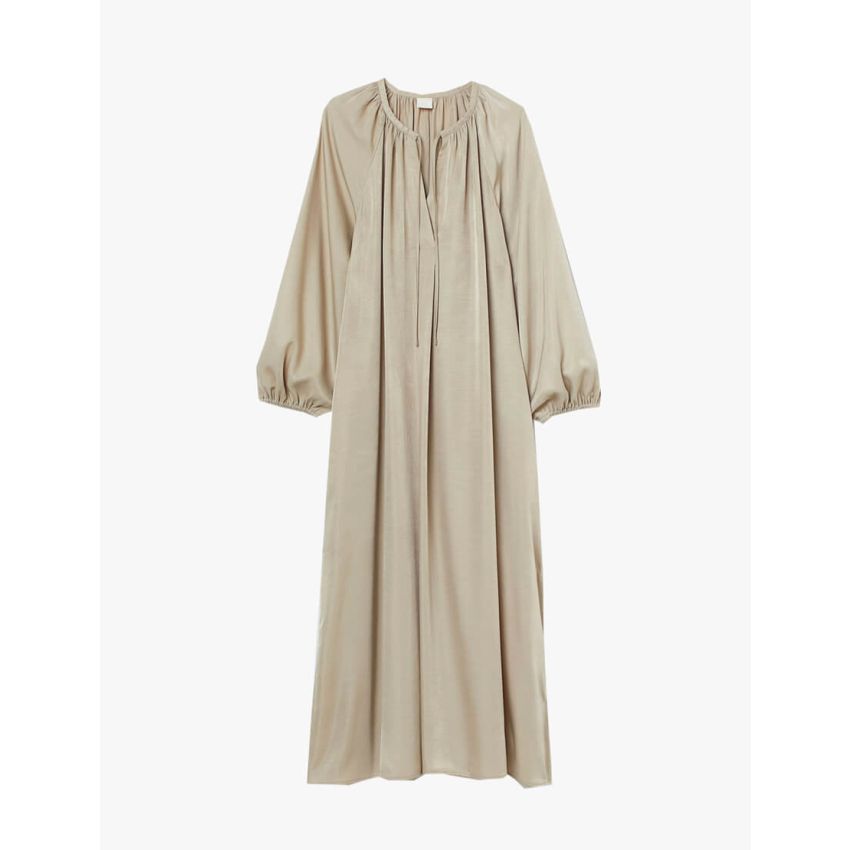 Long-sleeve Maxi Dress