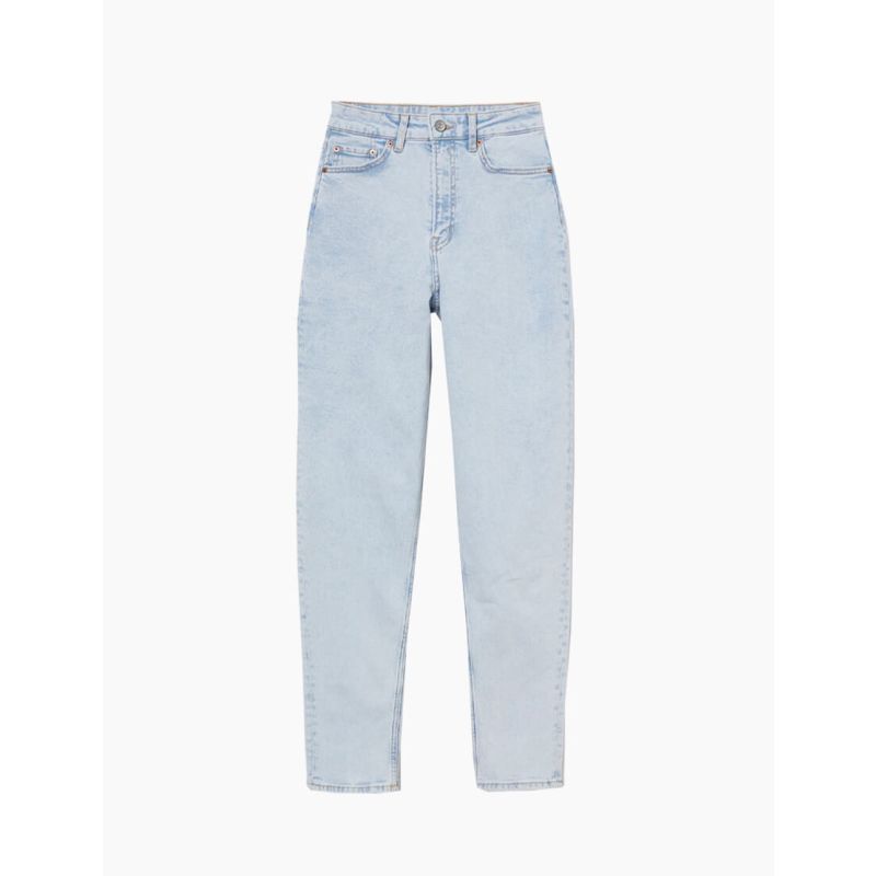High Ankle Jeans-Light Blue-L